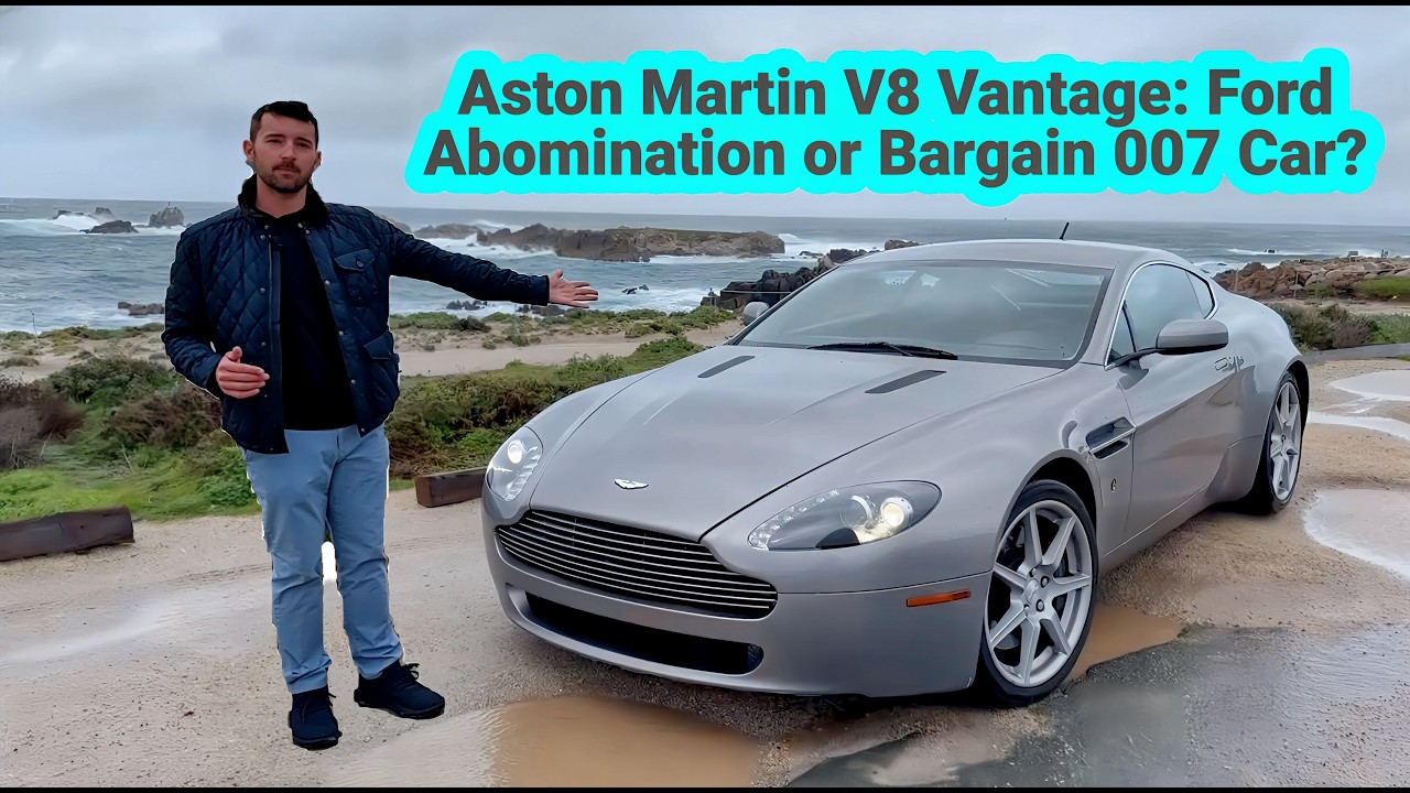 Aston Martin V8 Vantage (МКПП) | Обзор тест-драйва (#8)