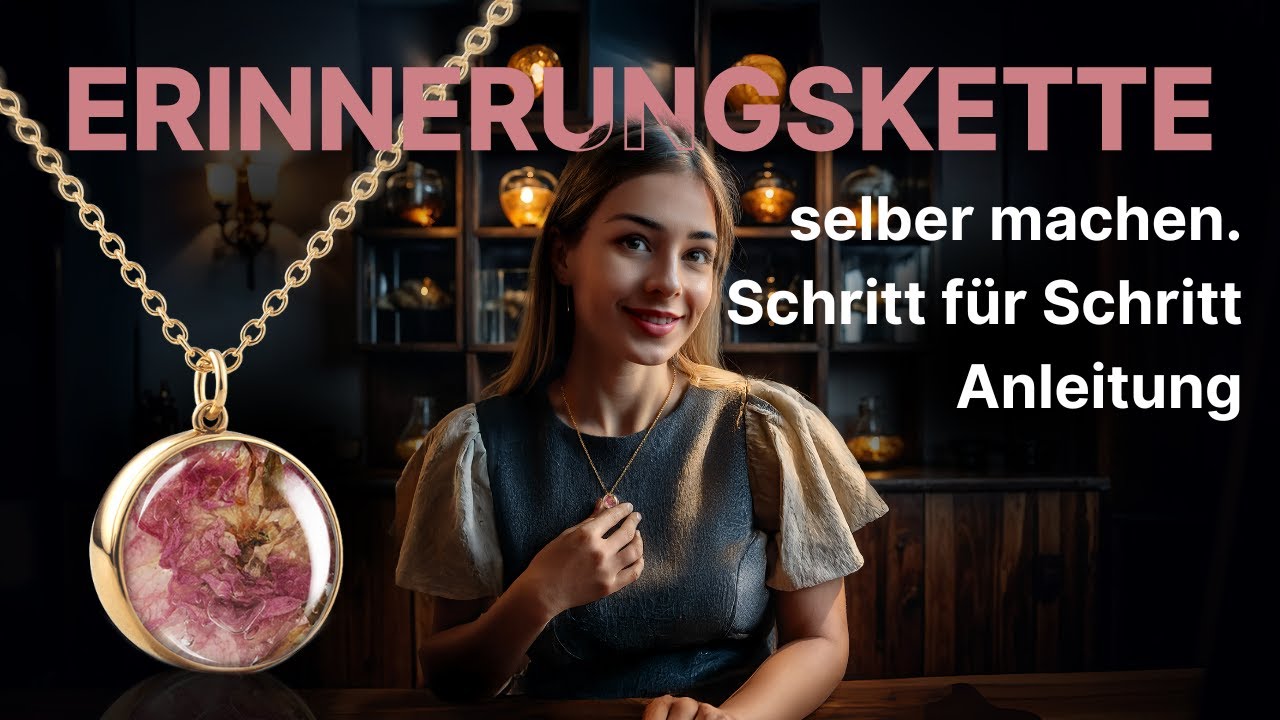 Wie man Erinnerungen in einem Medaillon einkapselt - Schritt f&uuml;r Schritt. Ausf&uuml;hrliche Anleitung.