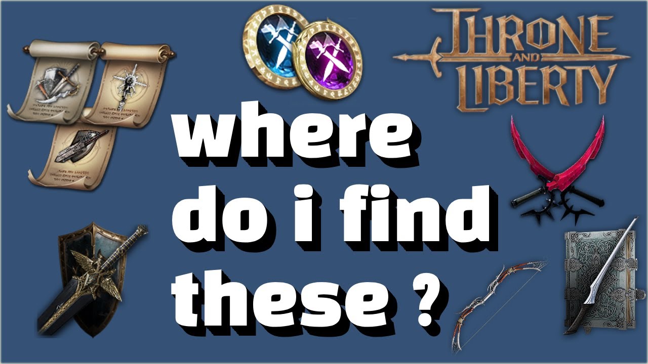 Beginners weapon guide THRONE AND LIBERTY