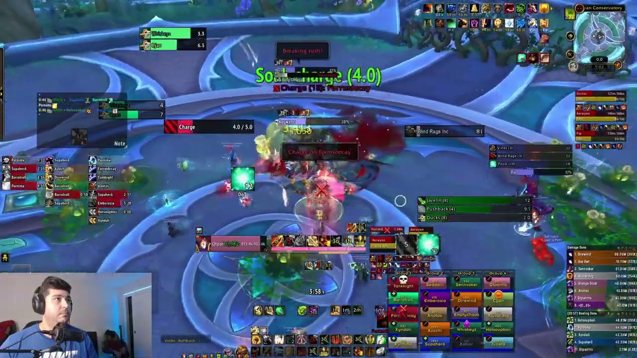 Mythic Council of Dreams Morning Brew First Kill (Raid Lead/ Ret Pally PoV)