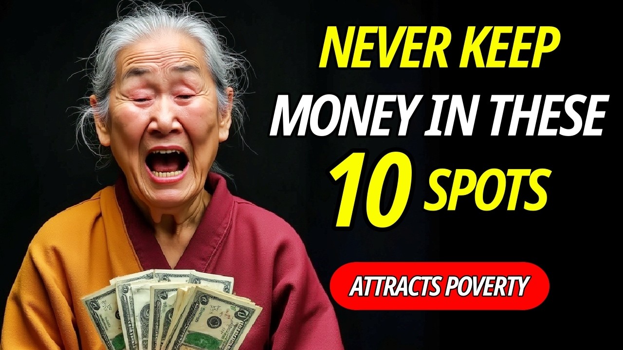 🚫 10 Home Spots to Avoid Putting Money—Buddhist Secrets to Wealth! 💰