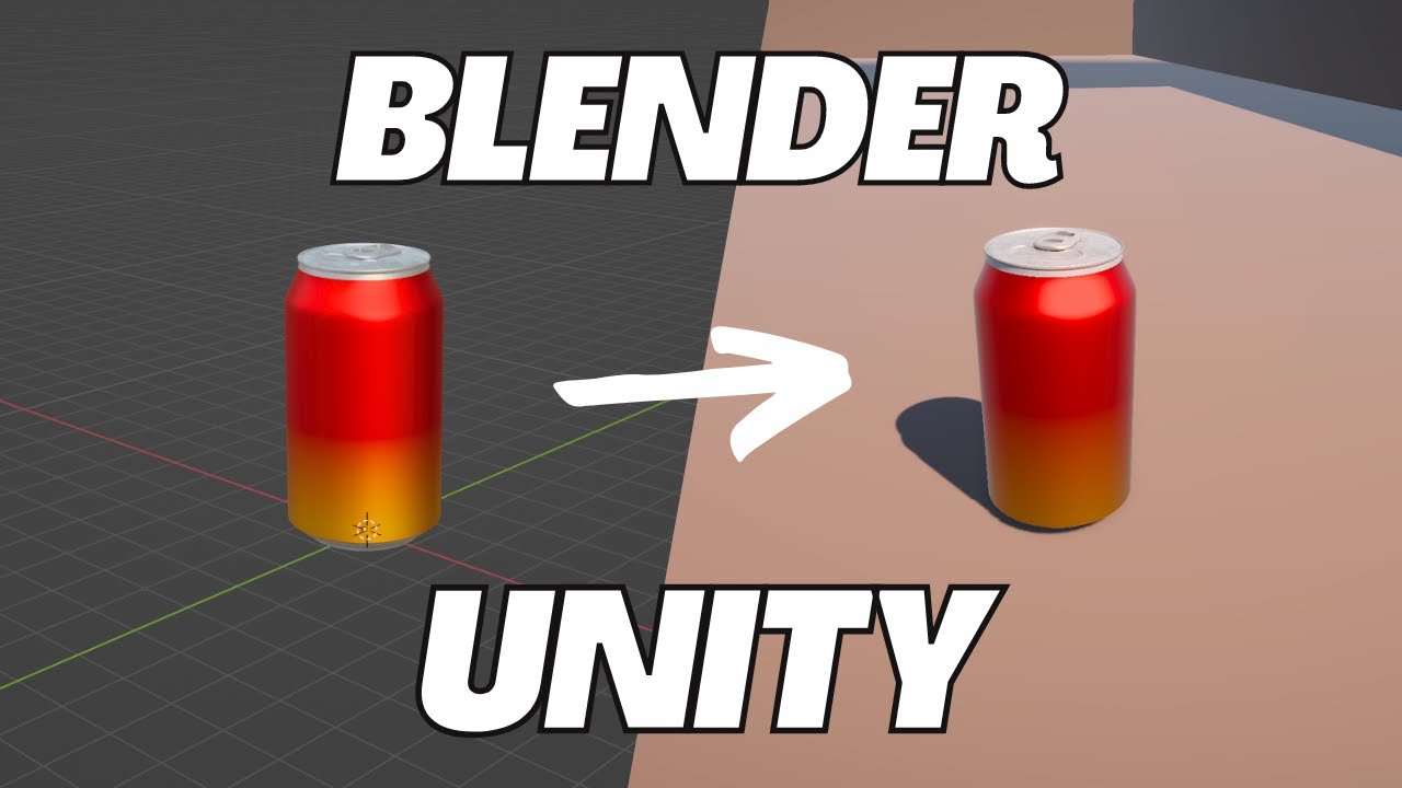 Как ЭКСПОРТИРОВАТЬ МЕТАЛЛИЧЕСКИЕ ОБЪЕКТЫ из Blender в Unity (исправить черные материалы + карты м...