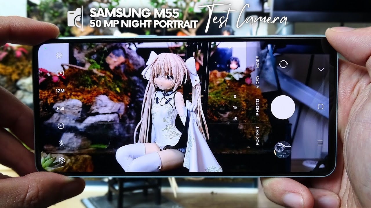 Samsung Galaxy M55 test Camera full Features
