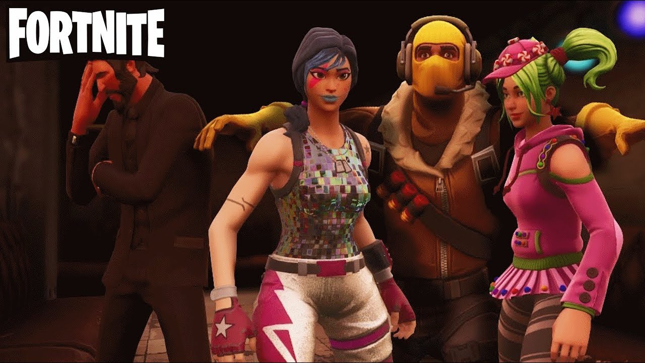 Raptors HELPING out the NOOBS in Fortnite