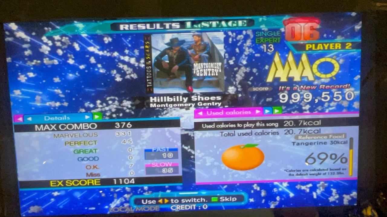 Hillbilly Shoes (ESP-13) 999,550 45p PFC