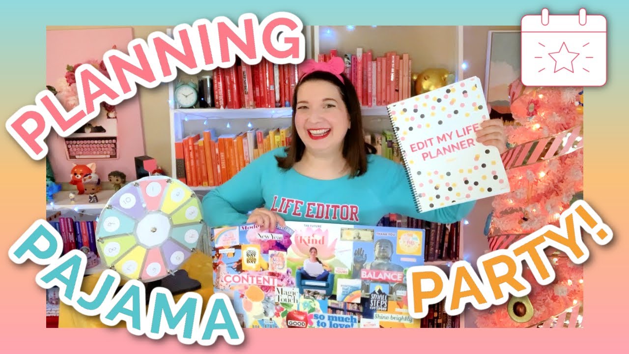 PLANNING PAJAMA PARTY!