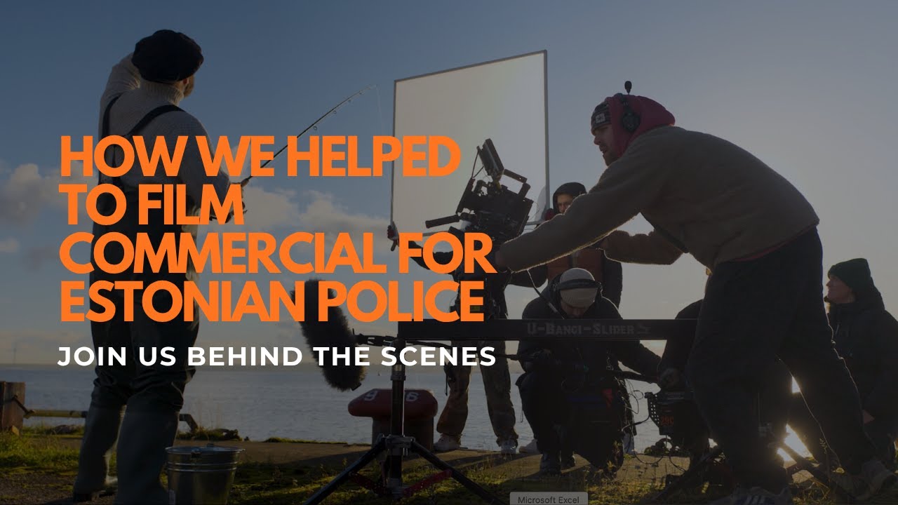 How we helped @WediaProductions To Film Estonian Police Commercial