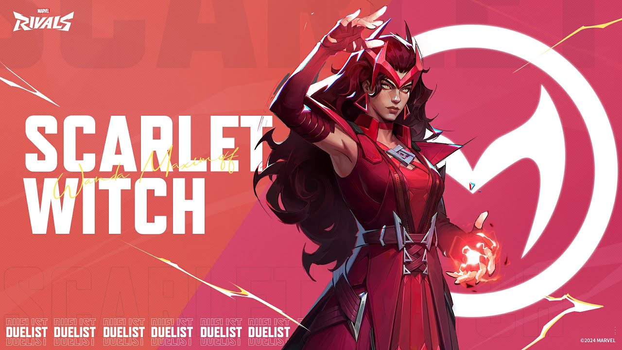 Marvel Rivals Scarlet Witch Gameplay