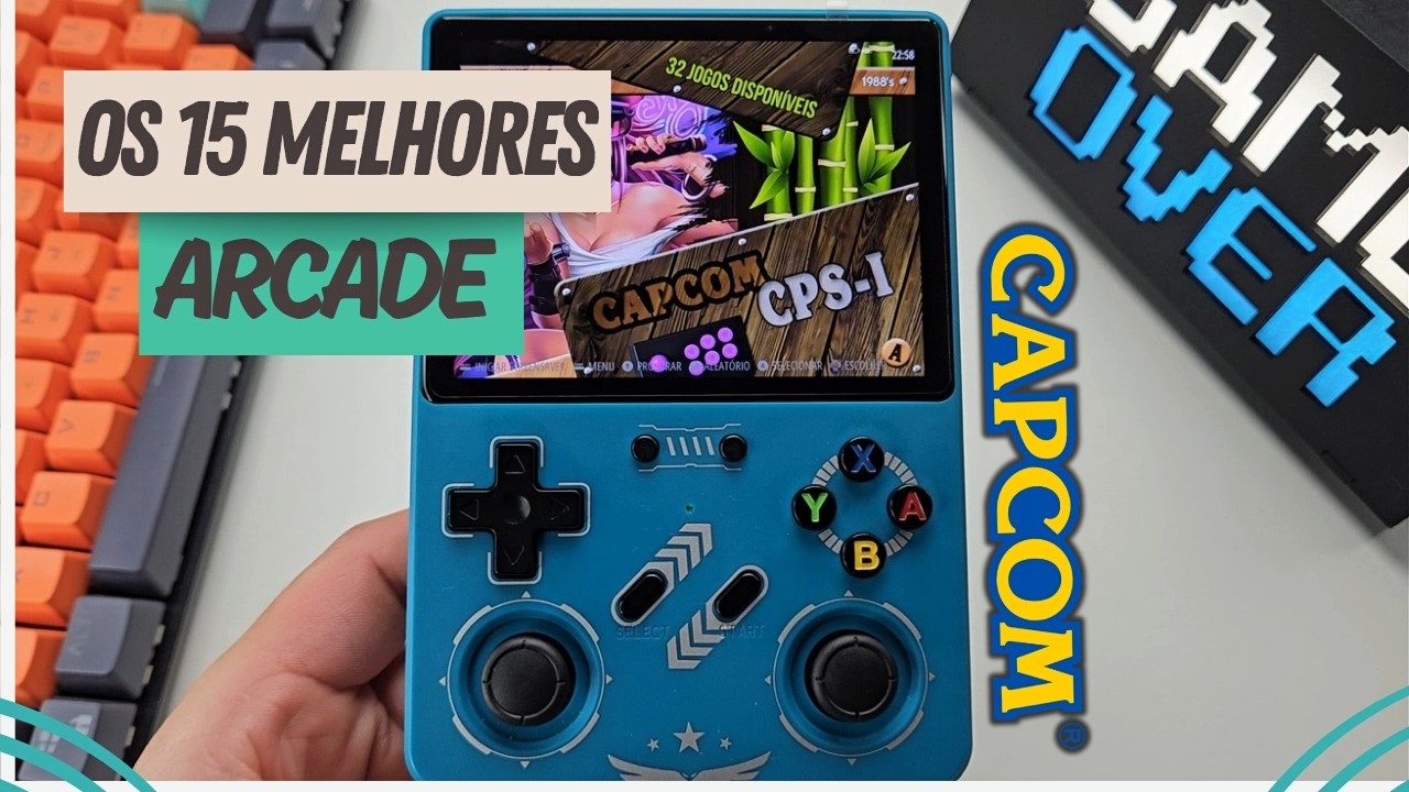 Os 15 Melhores ARCADE CAPCOM Em Jogos De Fase e Beat 'em up [R40XX]