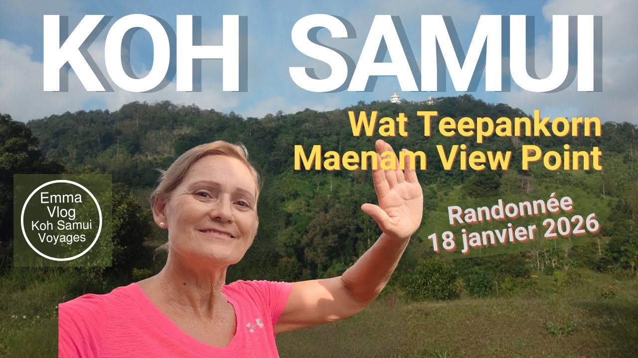Koh Samui autrement - en randonnée à Koh Samui - Départ du Wat Teepangkorn - Vers Maenam View point