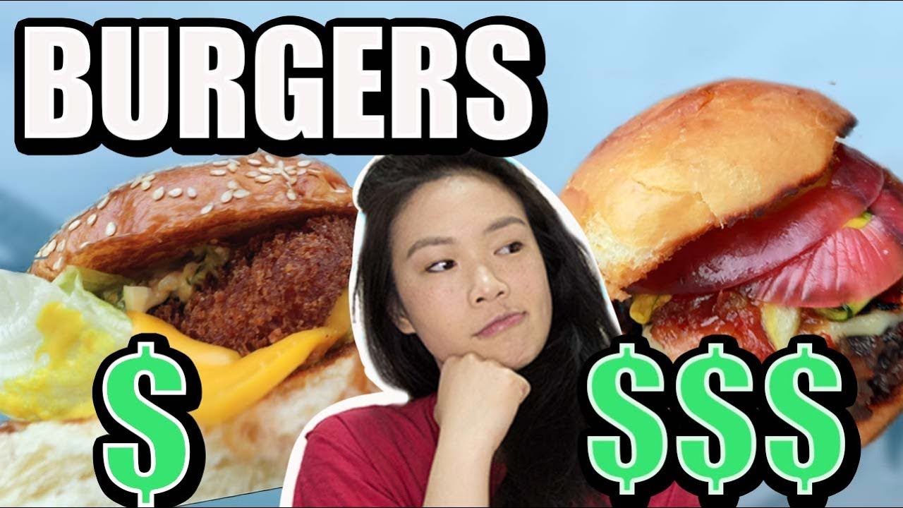 BEST BURGER in SYDNEY 2019 - CHEAP vs EXPENSIVE BURGER CHALLENGE