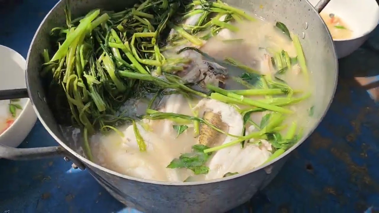 Nồi cá út khủng nấu canh chua rau muốn ngon quá /SĂN BĂT TRA VINH /84 