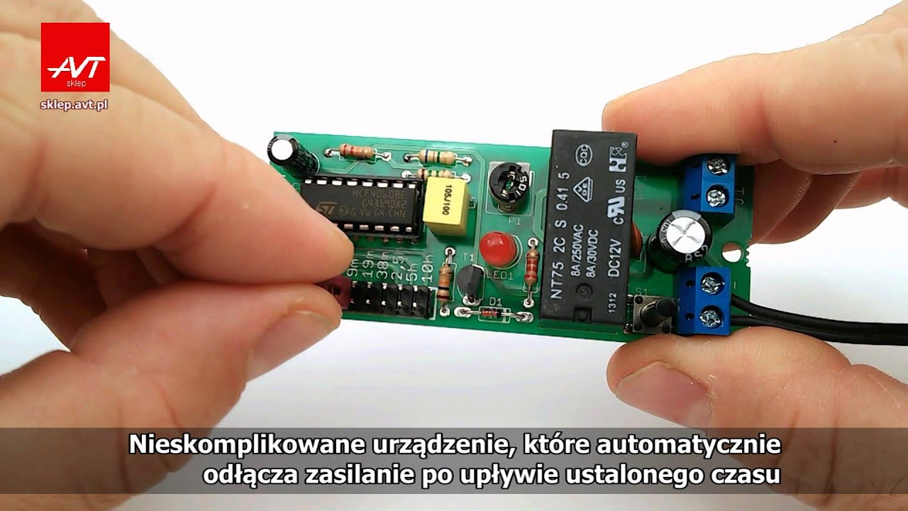 AVT1684 - Automatyczny wyłącznik czasowy