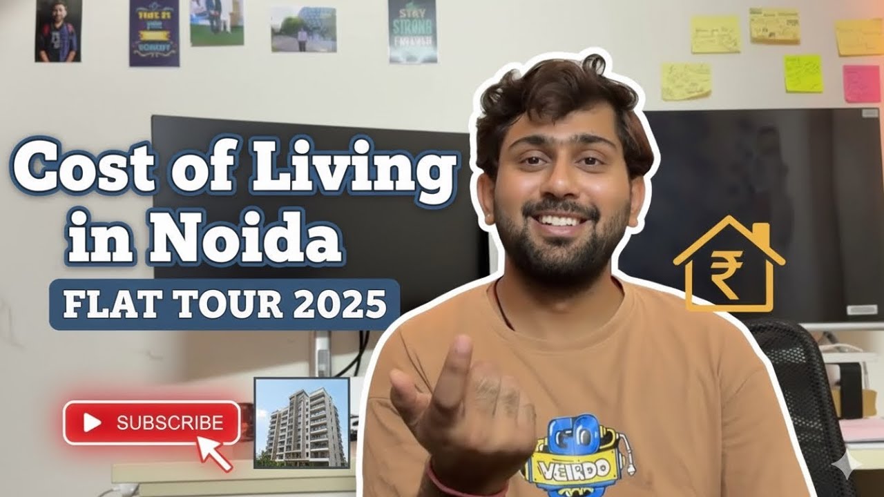 Cost of Living in Noida and Flat Tour 2025