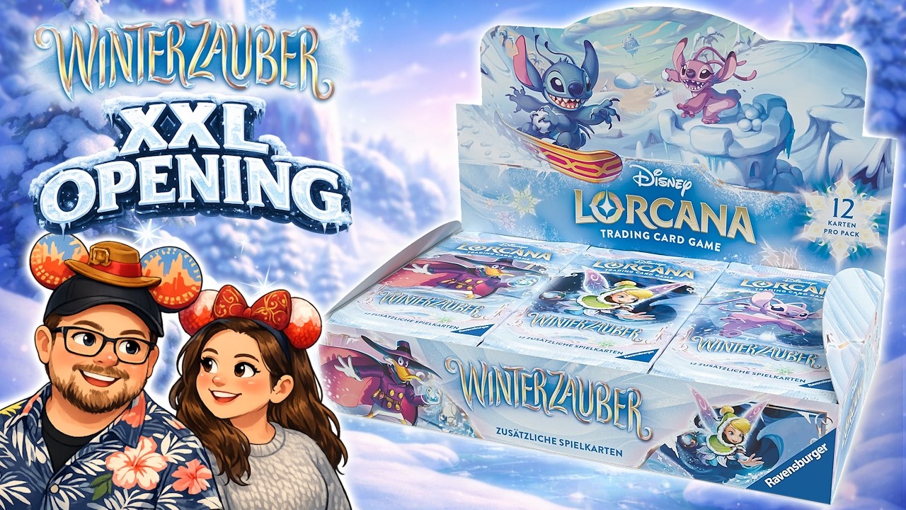 ❄️ 48 BOOSTER voller EPISCHER PULLS! | DISNEY LORCANA: Winterzauber