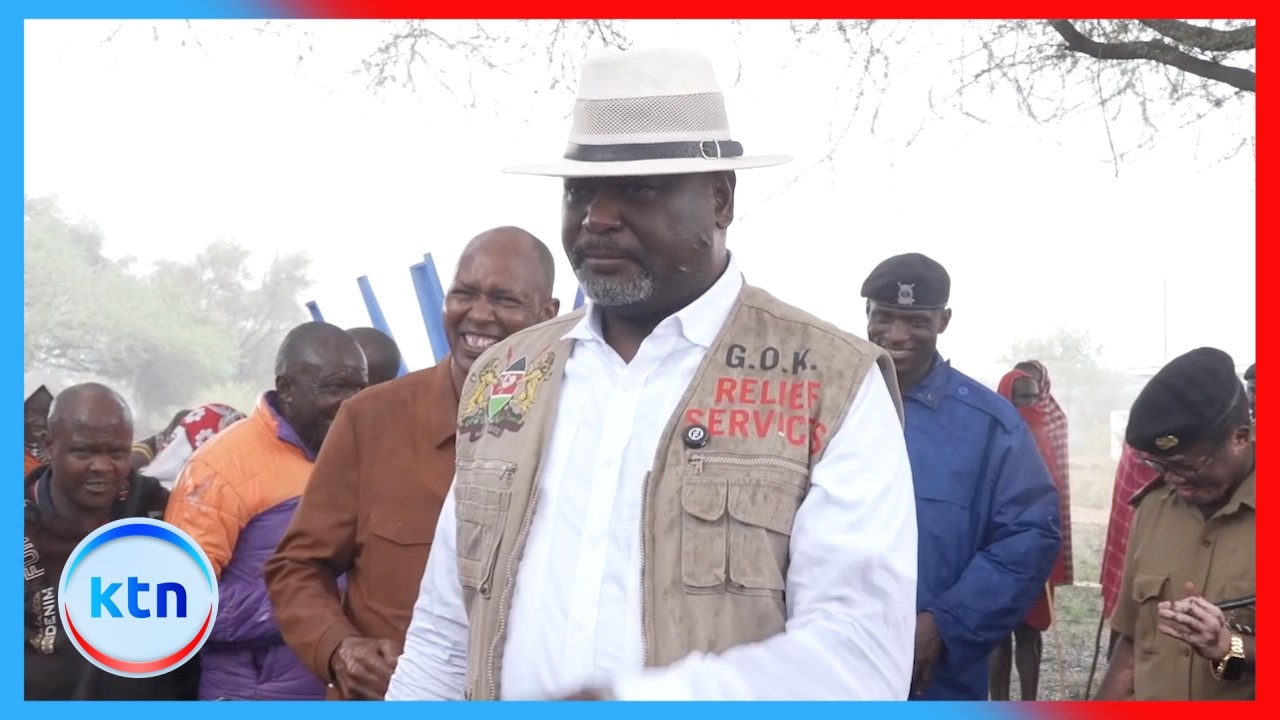 Waziri Geoffrey Ruku atembelea Elungata Ewuas kutathmini hali ya ukame Kajiado Magharibi
