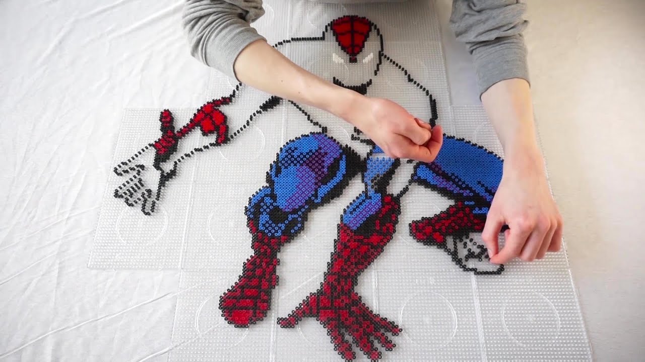 Perler Beads - SPIDER-MAN