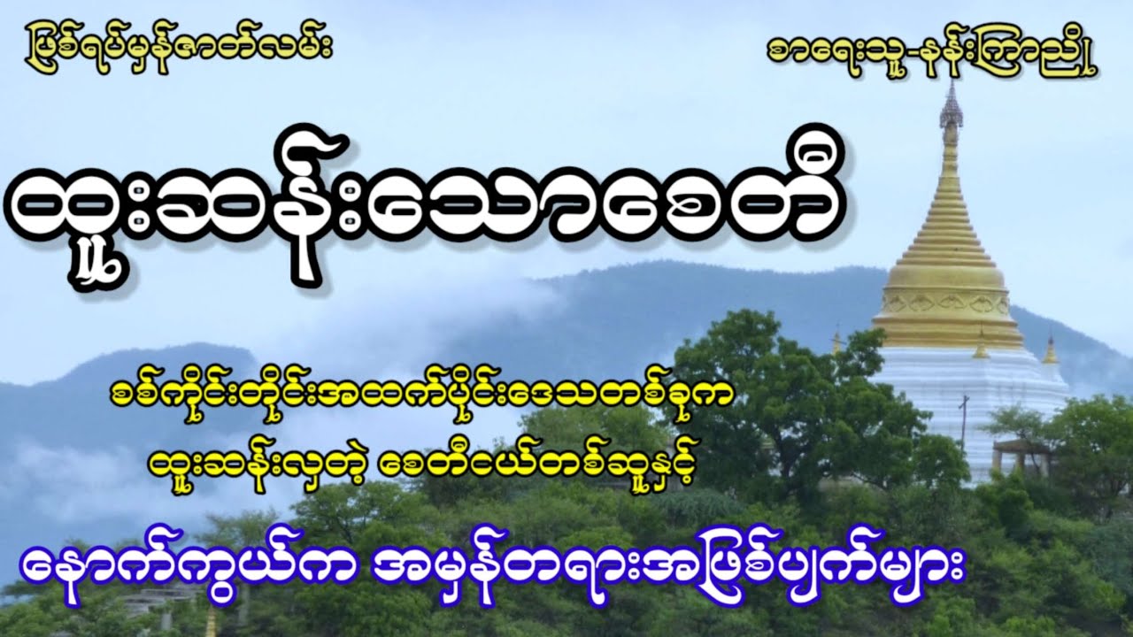 ထူးဆန်းသောစေတီ (ဖြစ်ရပ်မှန်ဇာတ်လမ်း)