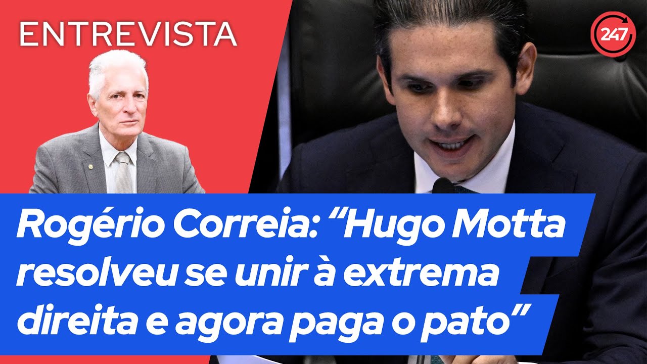Rogério Correia: “Hugo Motta resolveu se unir à extrema direita e agora paga o pato”