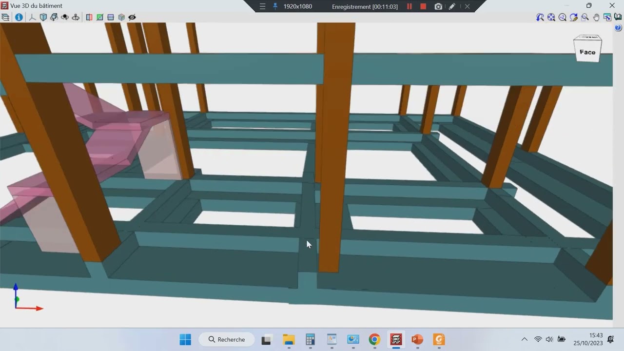 CH II : MODÉLISATION D'UNE VILLA   EN PLANCHER RÉTICULÉE