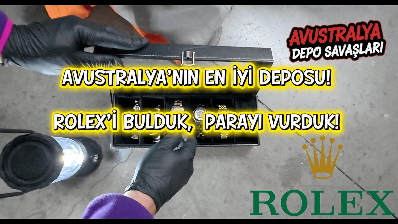 AVUSTRALYA’NIN EN İYİ DEPOSU! ROLEX’İ BULDUK, PARAYI VURDUK! AVUSTRALYA DEPO SAVAŞLARI