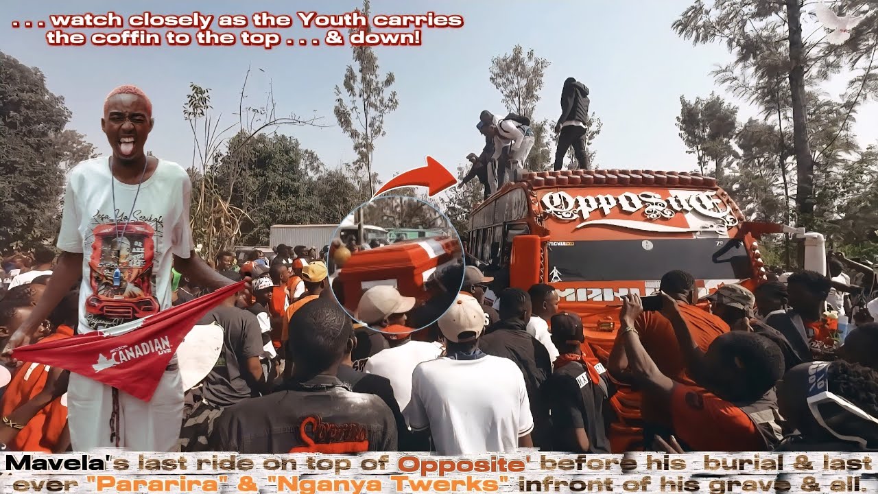 THE BIN | MAVELA's BURIAL CEREMONY & LAST RIDE ON TOP OF OPPOSITE | KAREN NYAMU ATTENDS | 4K