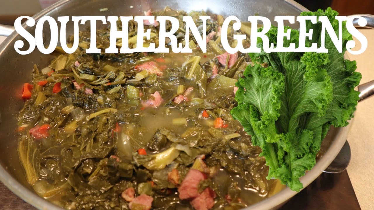 How to make Delicious Southern Mixed Greens  (Pre Cut bagged)
