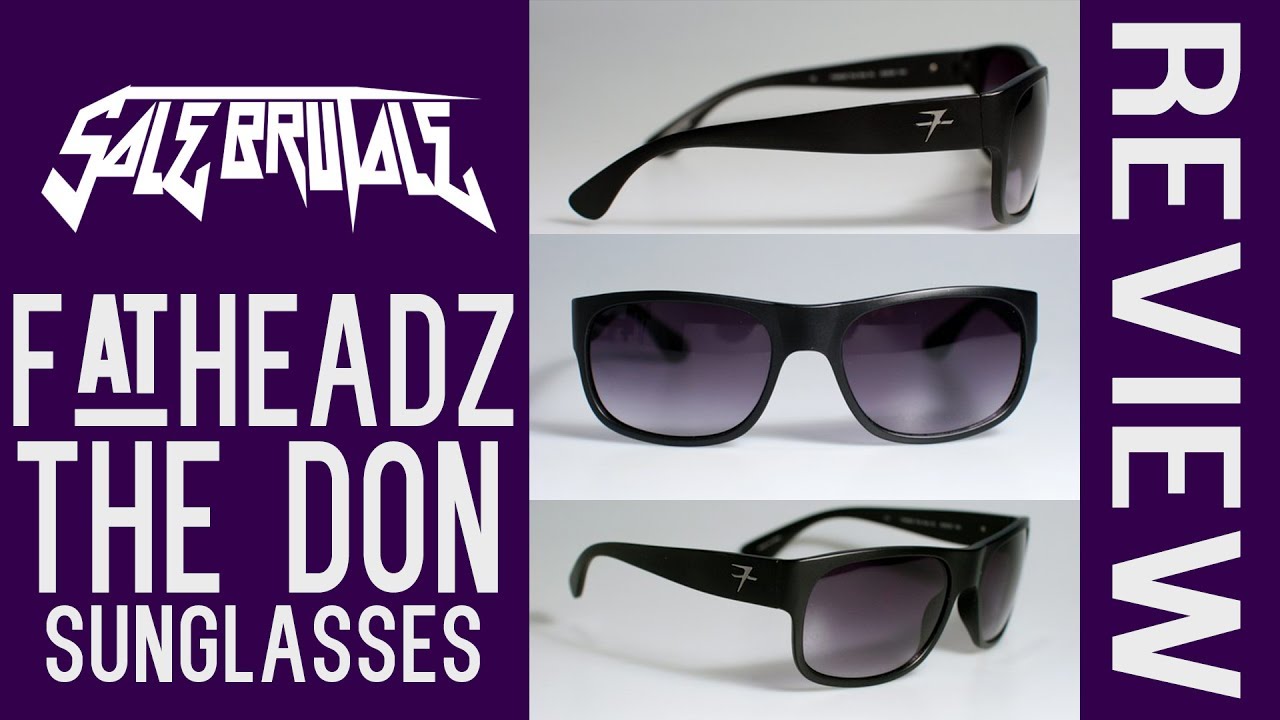 Fatheadz Eyewear - for large heads, the Don sunglasses