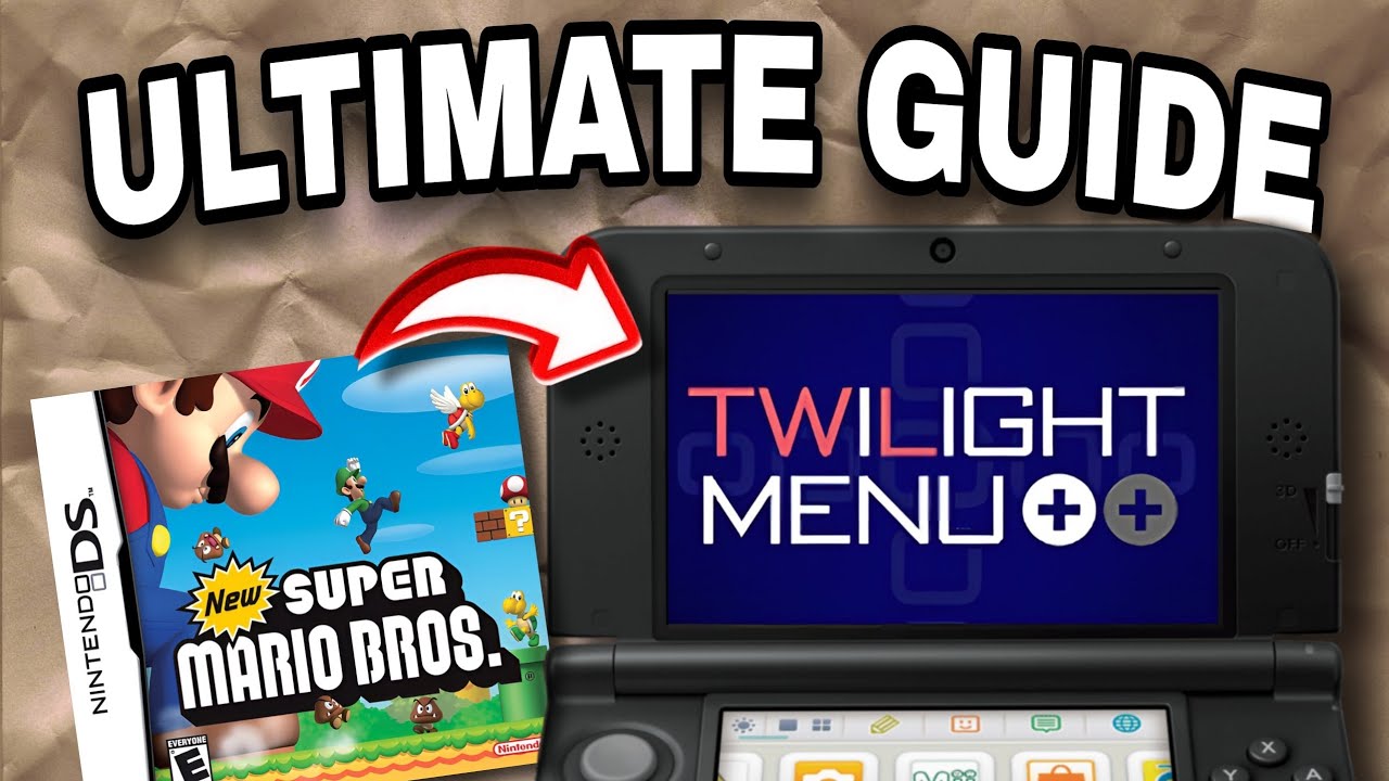 DS Spiele auf dem 3DS spielen – Ultimatives Tutorial! | modded 3ds