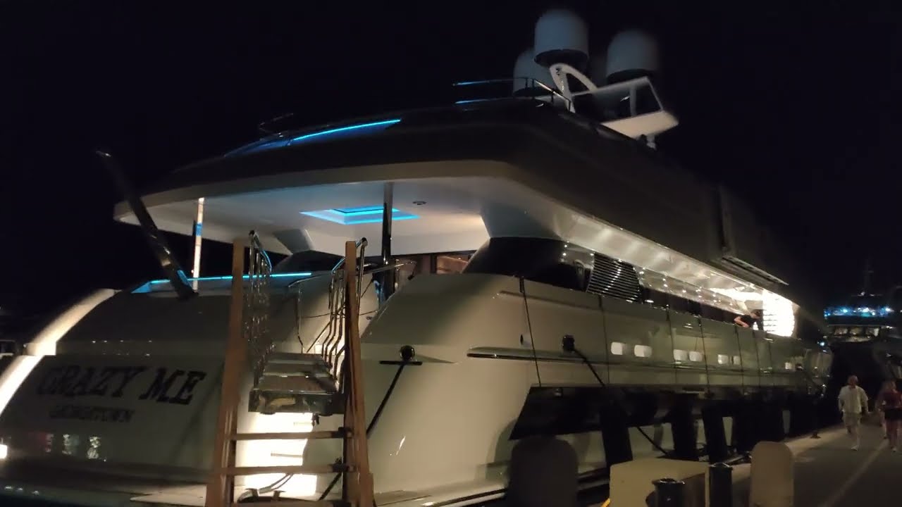 Saint Tropez Night Walk Yachts & Supercars!