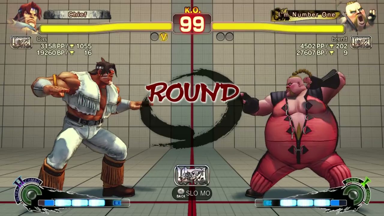 Cas (T.Hawk) Vs Brentt (Rufus) | USF4