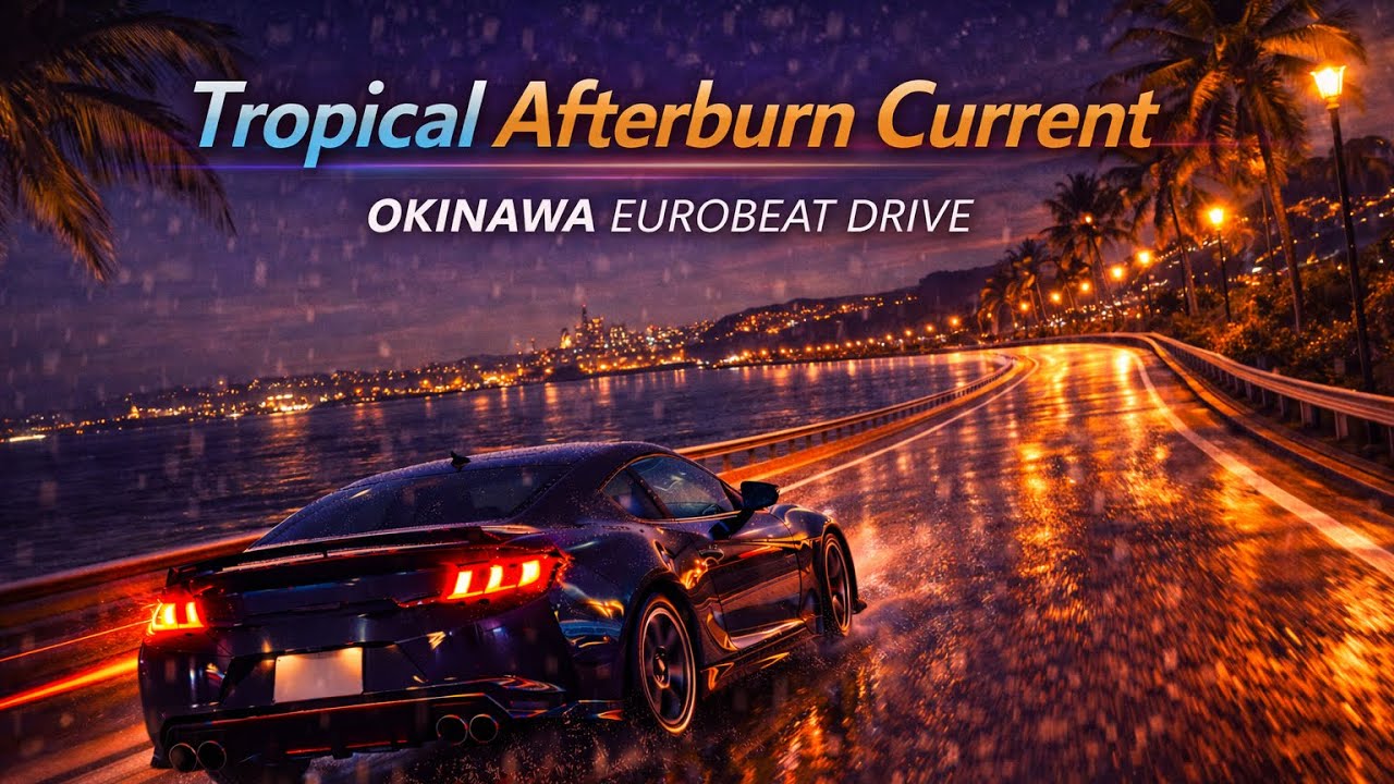【沖縄ユーロビート】Tropical Afterburn Current | Okinawa EUROBEAT DRIVE