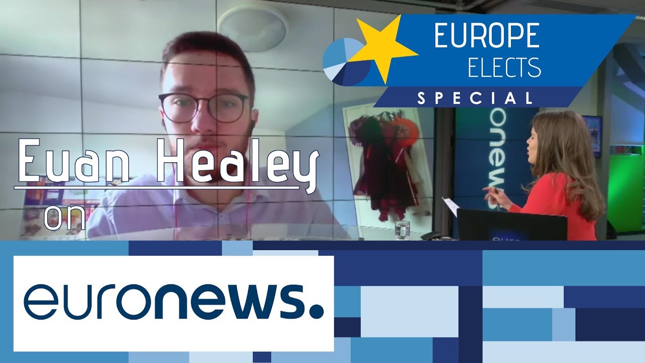 The European Election and the UK - Euan Healey, editor of Europe Elects on Euronews