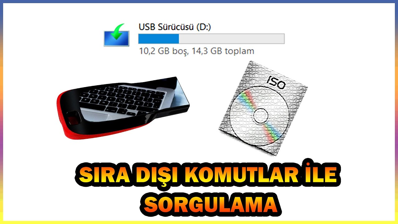 WİNDOWS Format USB'sinin ve İSO Dosyasının Tüm Bilgilerini Öğrenme-Sorgulama | windows7-8-10-11