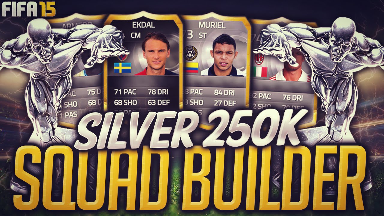 Fifa 15 Silver Beast OP 250k Serie A Squad Builder W Muriel Ultimate Team