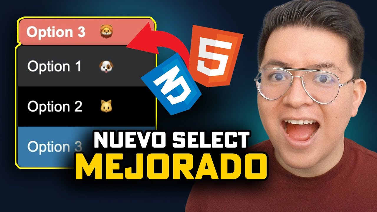 Es OFICIAL! Tutorial para customizar NUEVO SELECT con HTML y CSS