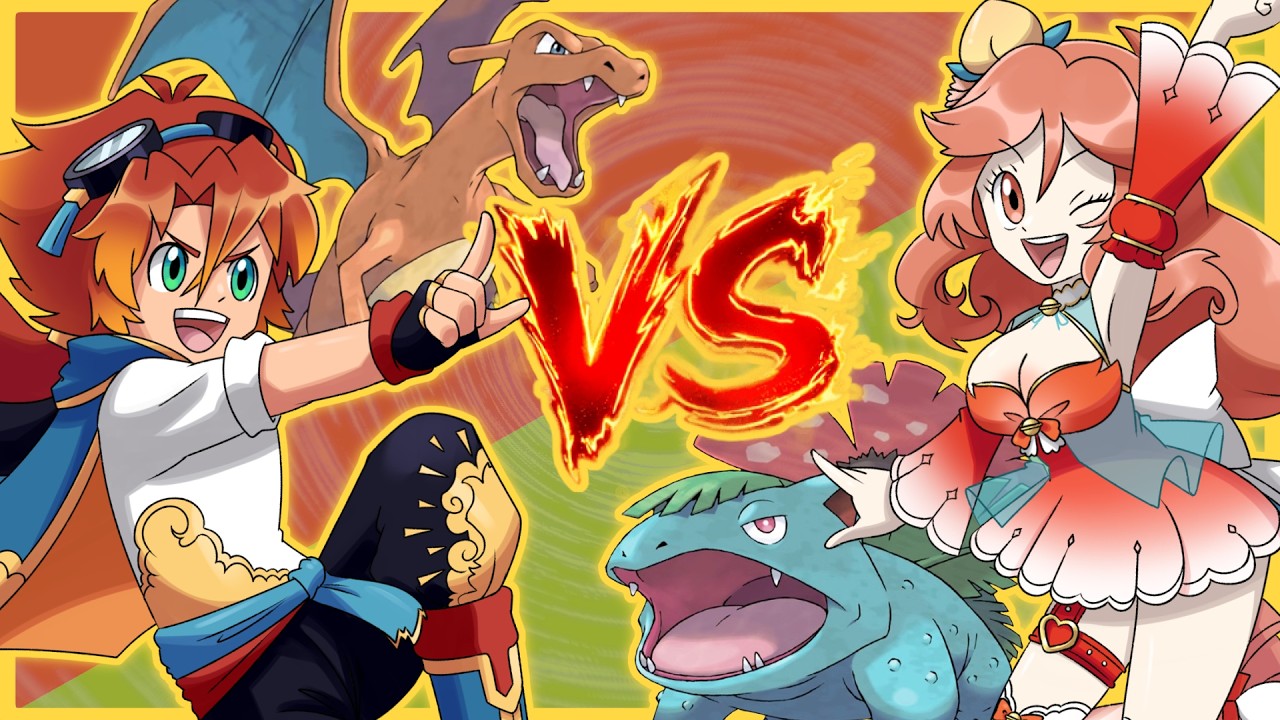 Its not looking good for Goki... Pokémon Fire Red VS Leaf Green (+Challenge Wheel)