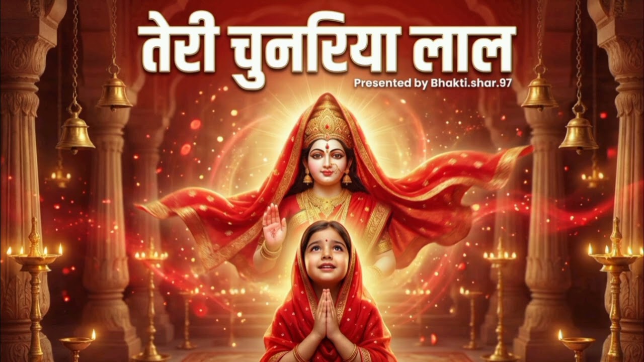 मैया तेरी चुनरिया लाल ❤️ | Powerful Navratri Bhakti Song | Presented by Bhakti.shar.97