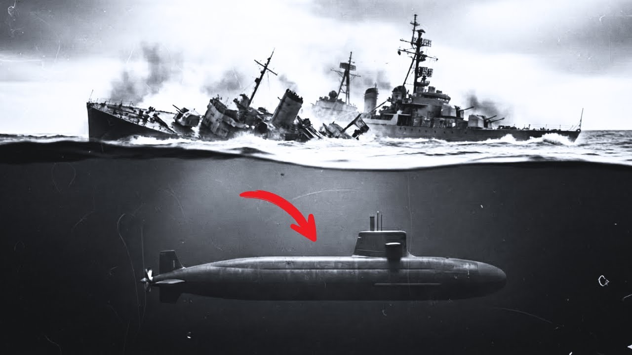 Un solo submarino cambió la mayor batalla naval de la historia… y su capitán nunca lo supo