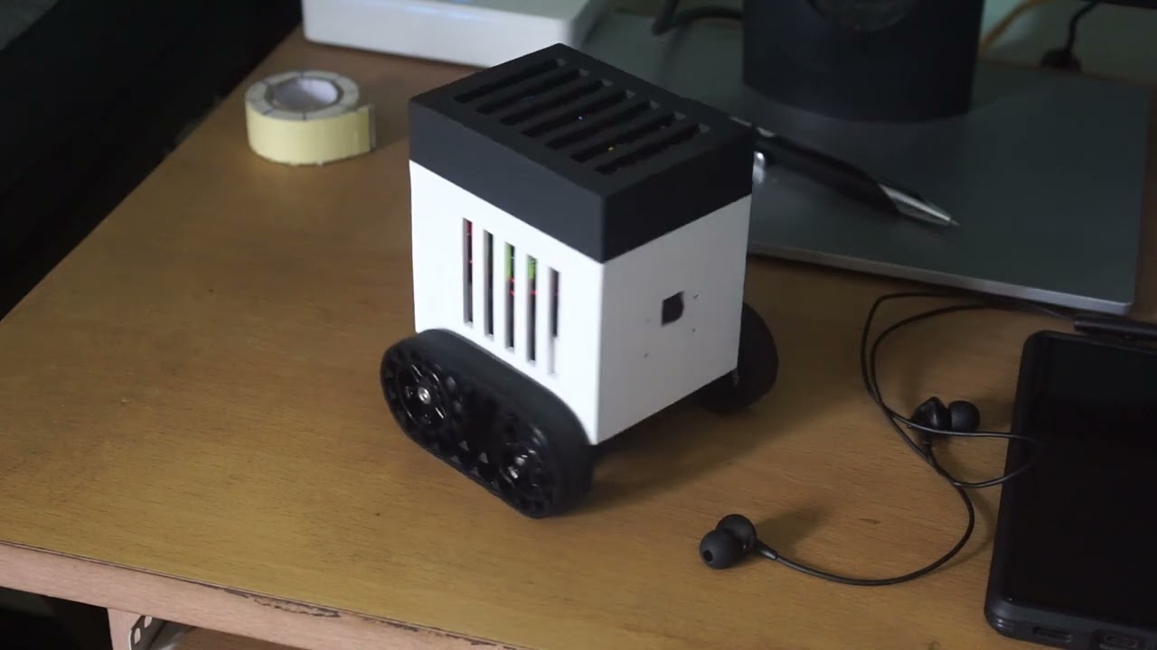 Zumo robot with 3D printed body 🤖