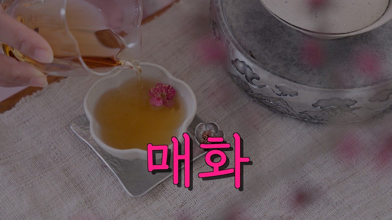 EP 05. 우수 ㅣ이 영상에는 매화 다기가 몇 개 등장할까요?