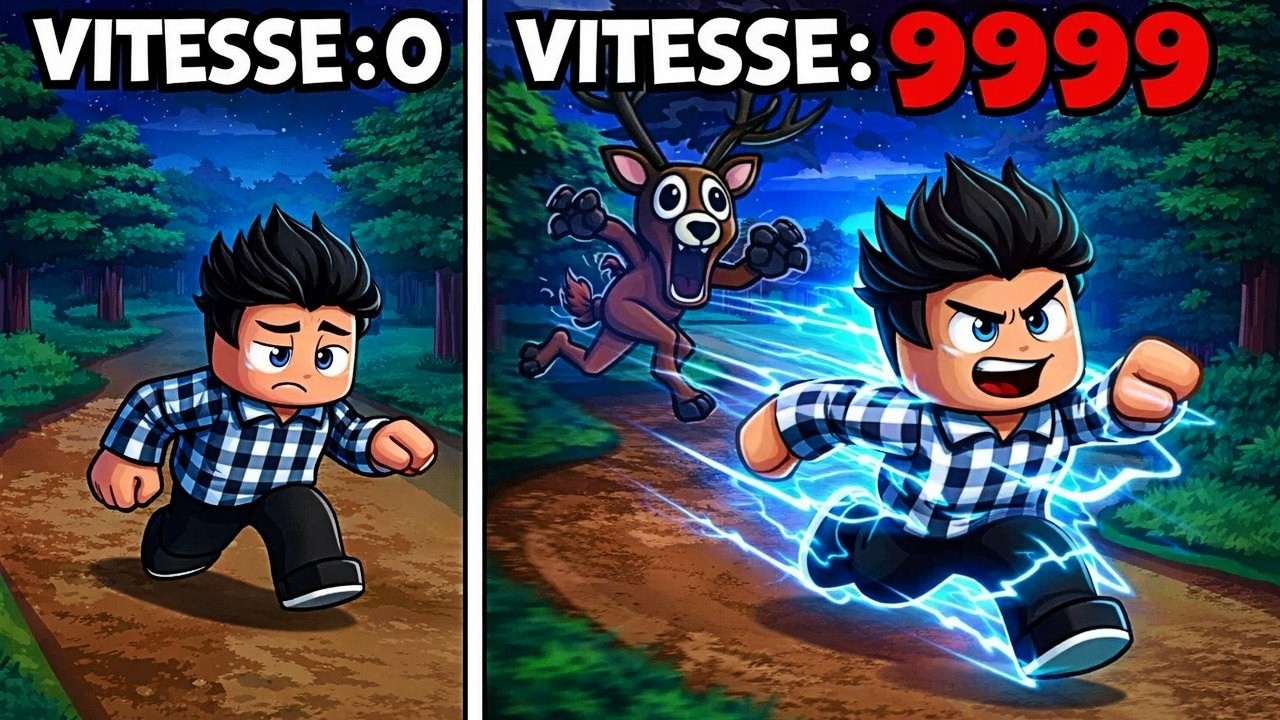 1 NIVEAU = +1 VITESSE 99 NUITS SUR ROBLOX