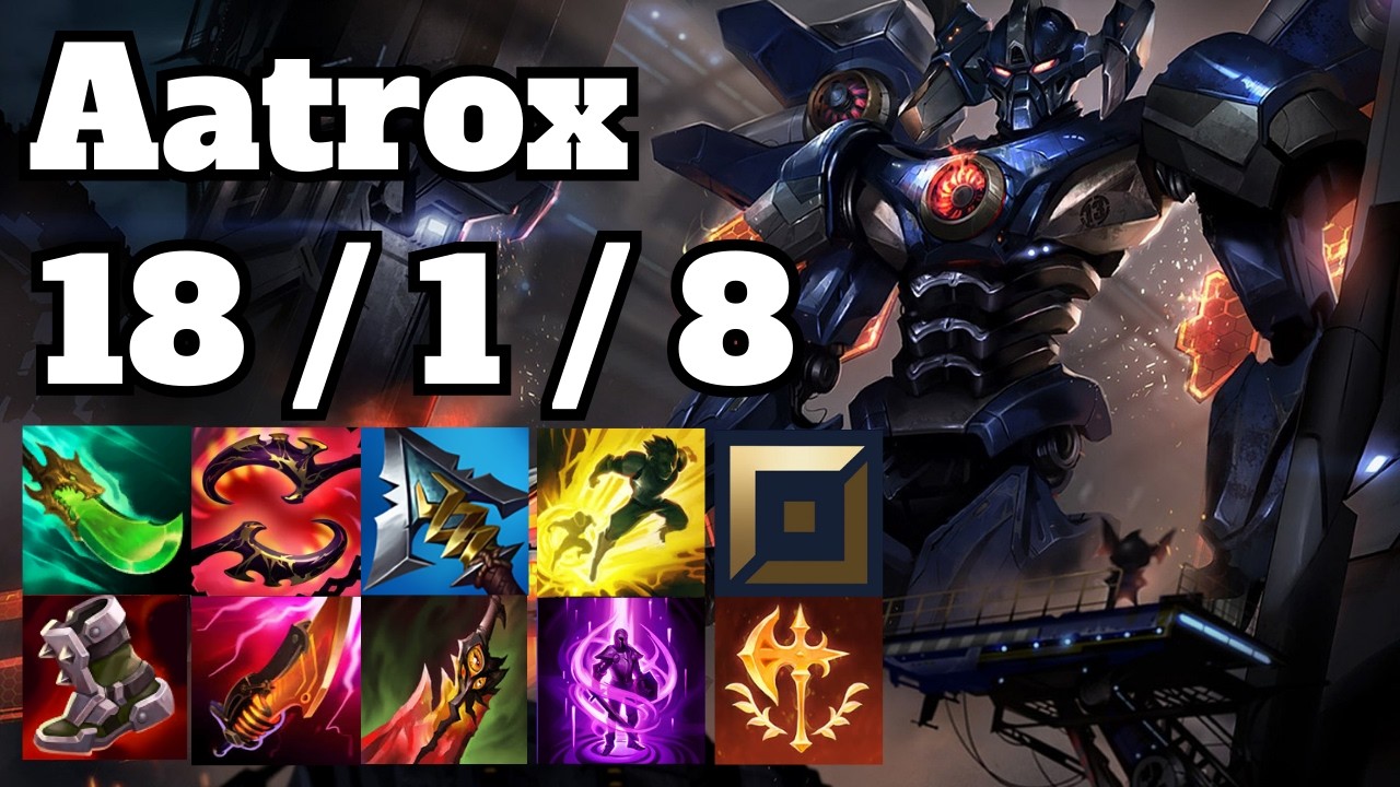 Aatrox vs Yorick: Üst Koridor Mücadelesi | League of Legends