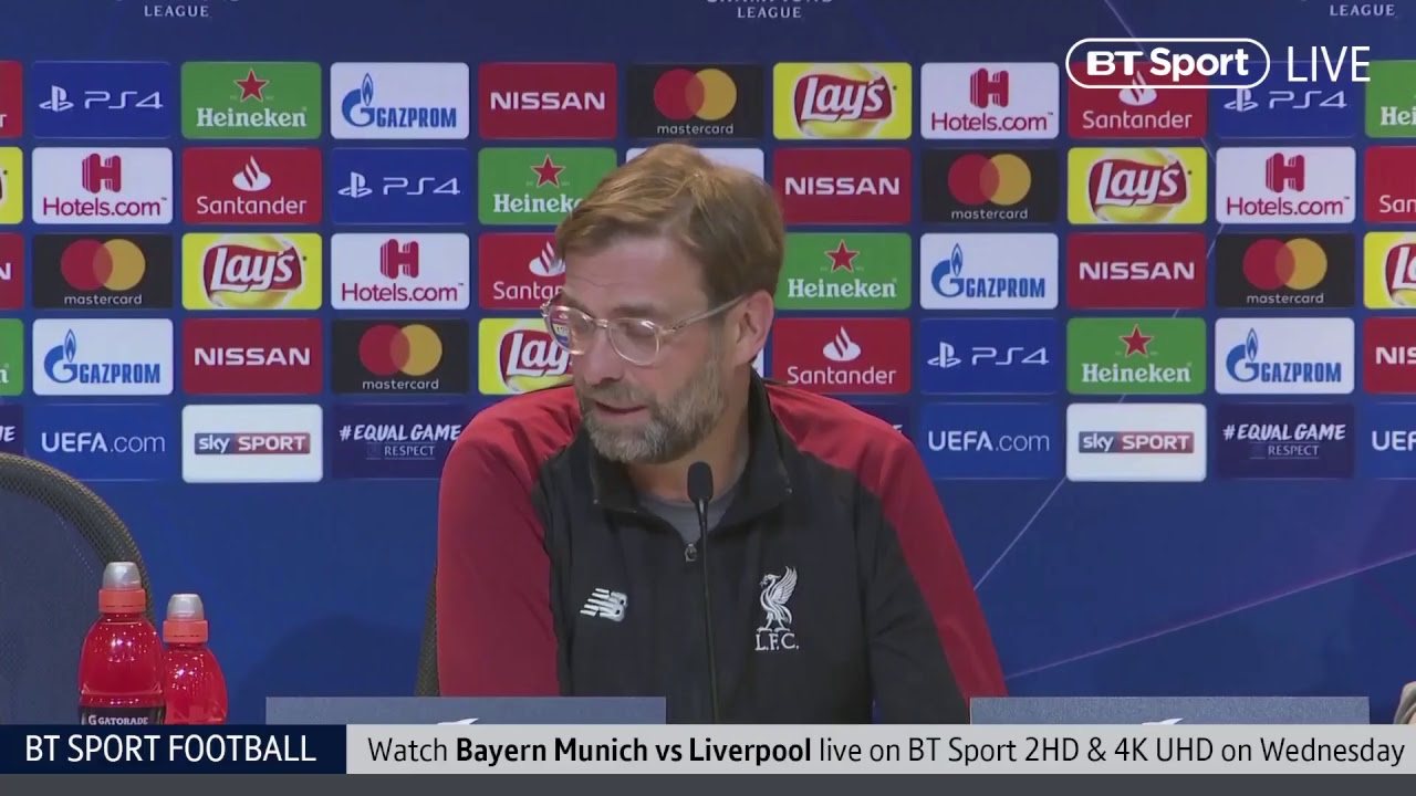 Jurgen Klopp press conference | Bayern Munich vs Liverpool