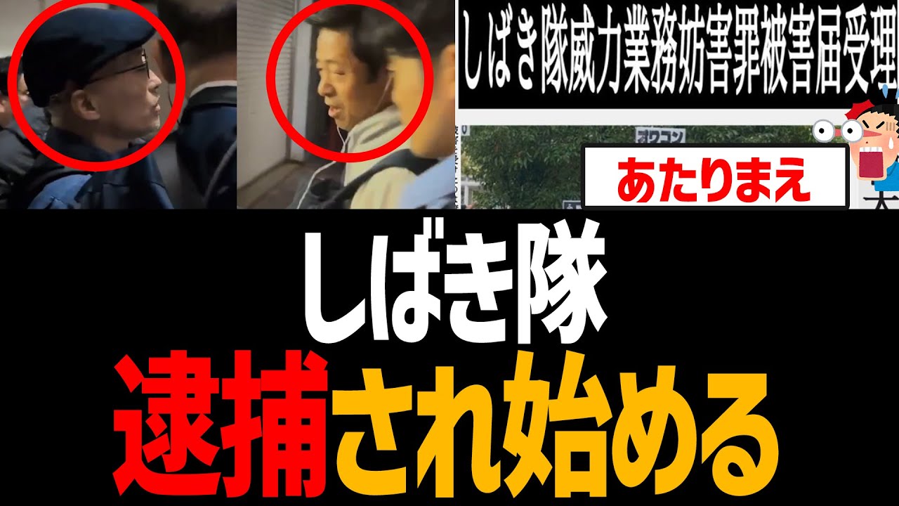 しばき隊、逮捕され始める！ざまぁｗ【鶴ヶ島たろう、帰化人、日本共産党】