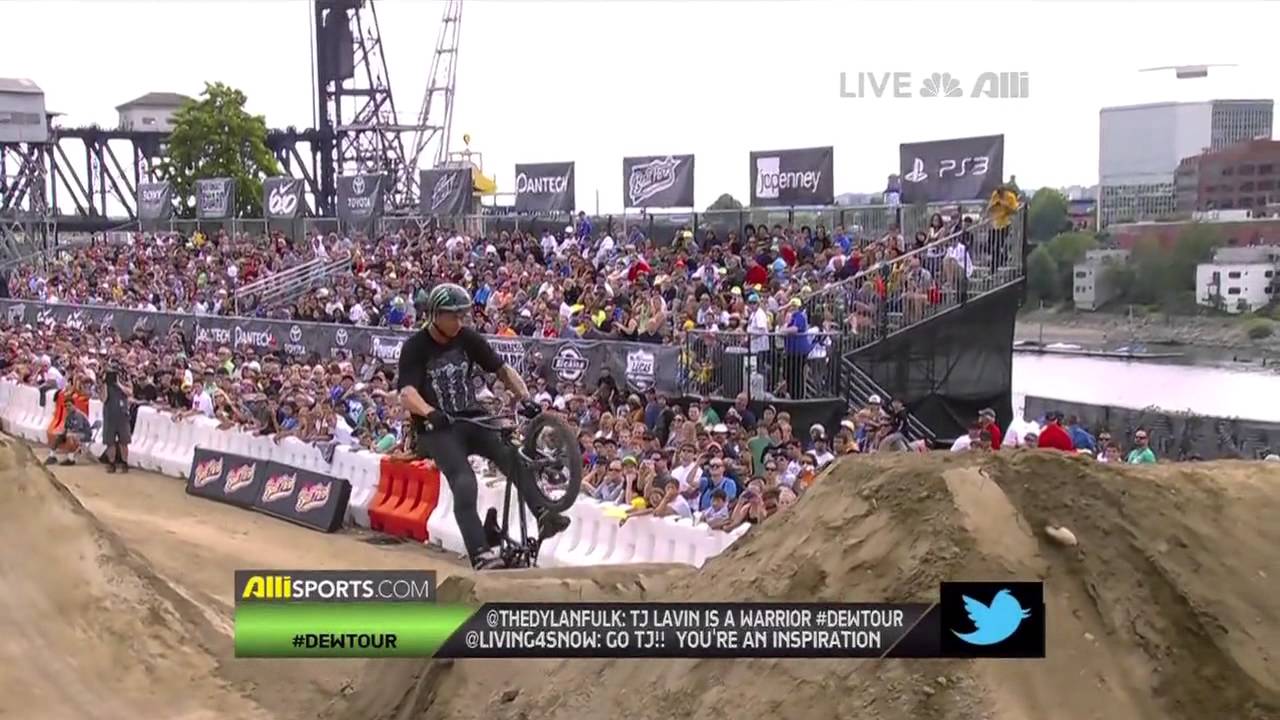 2011 Dew Tour RD2 BMX Dirt Final Part 1