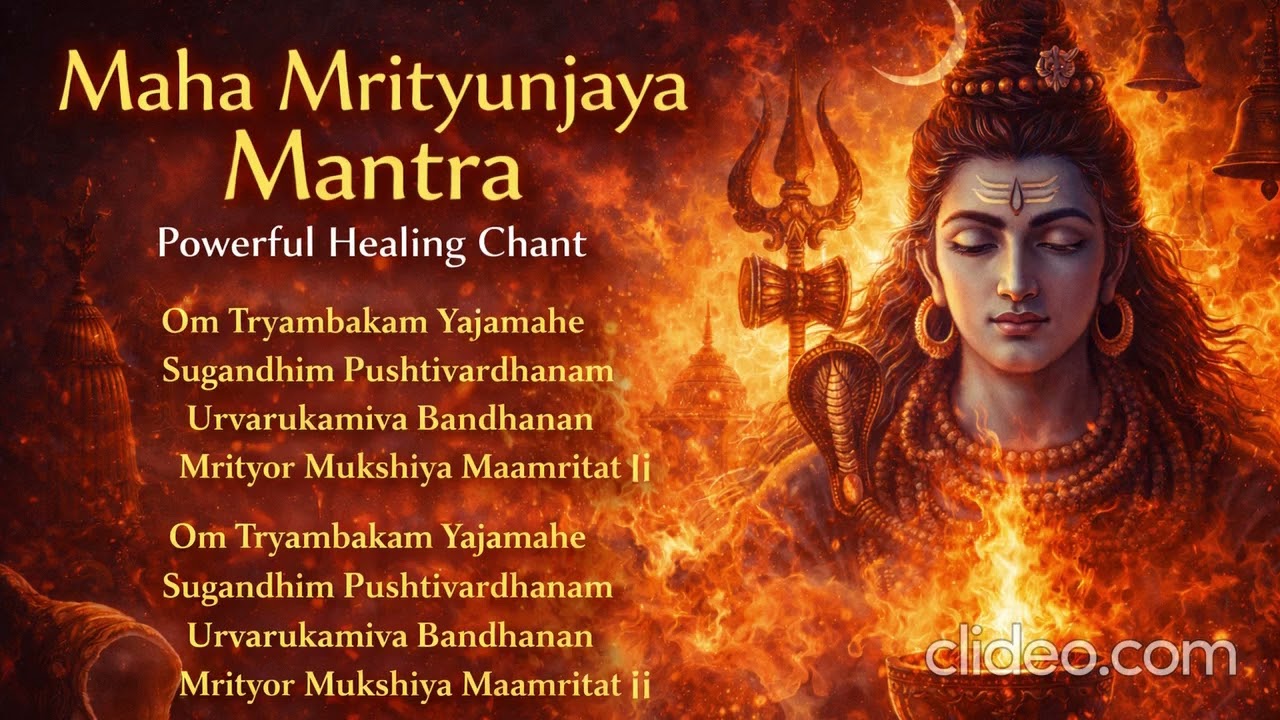 Most Powerful Shiva Mantra – Maha Mrityunjaya English Version  Remove Fear & Negativity