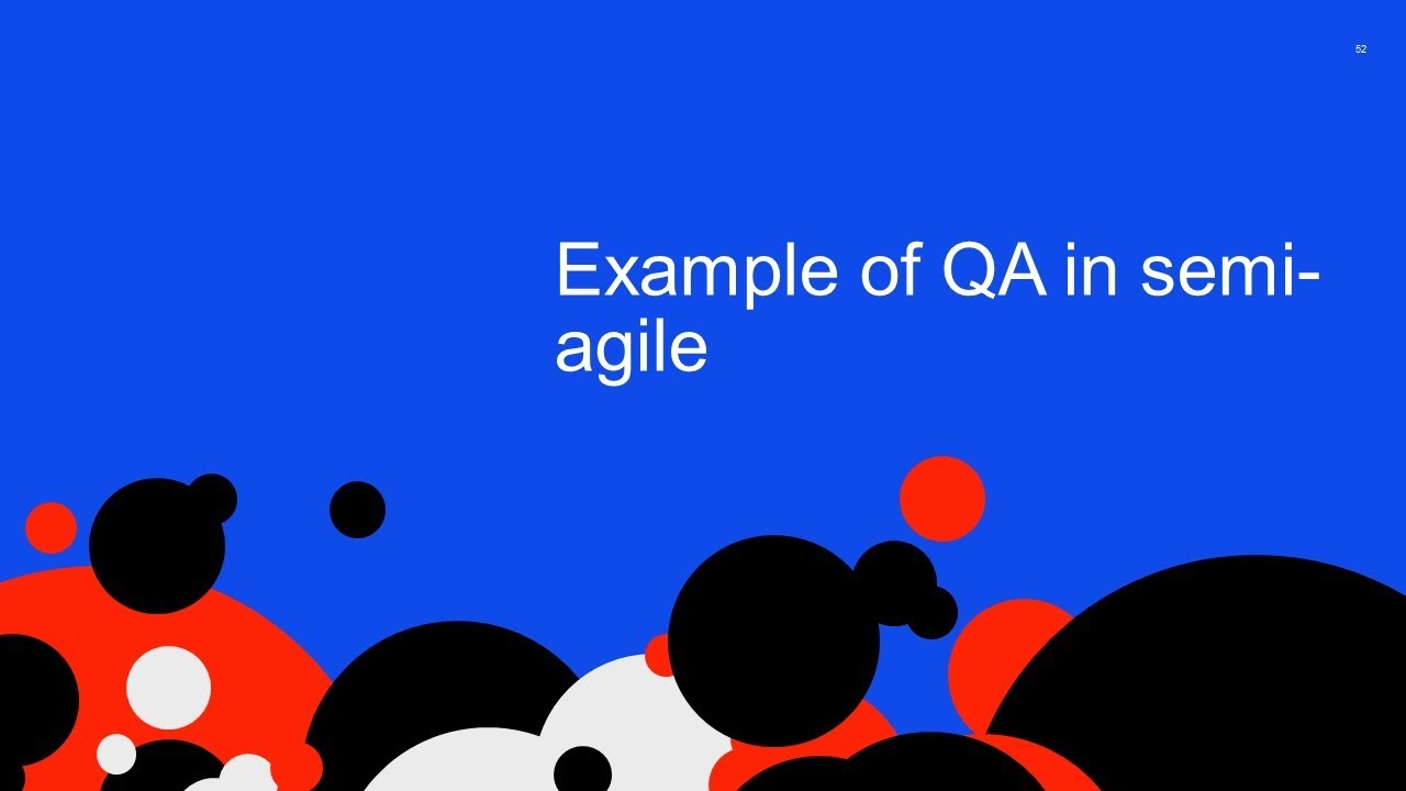 10 Example QA in semi agile