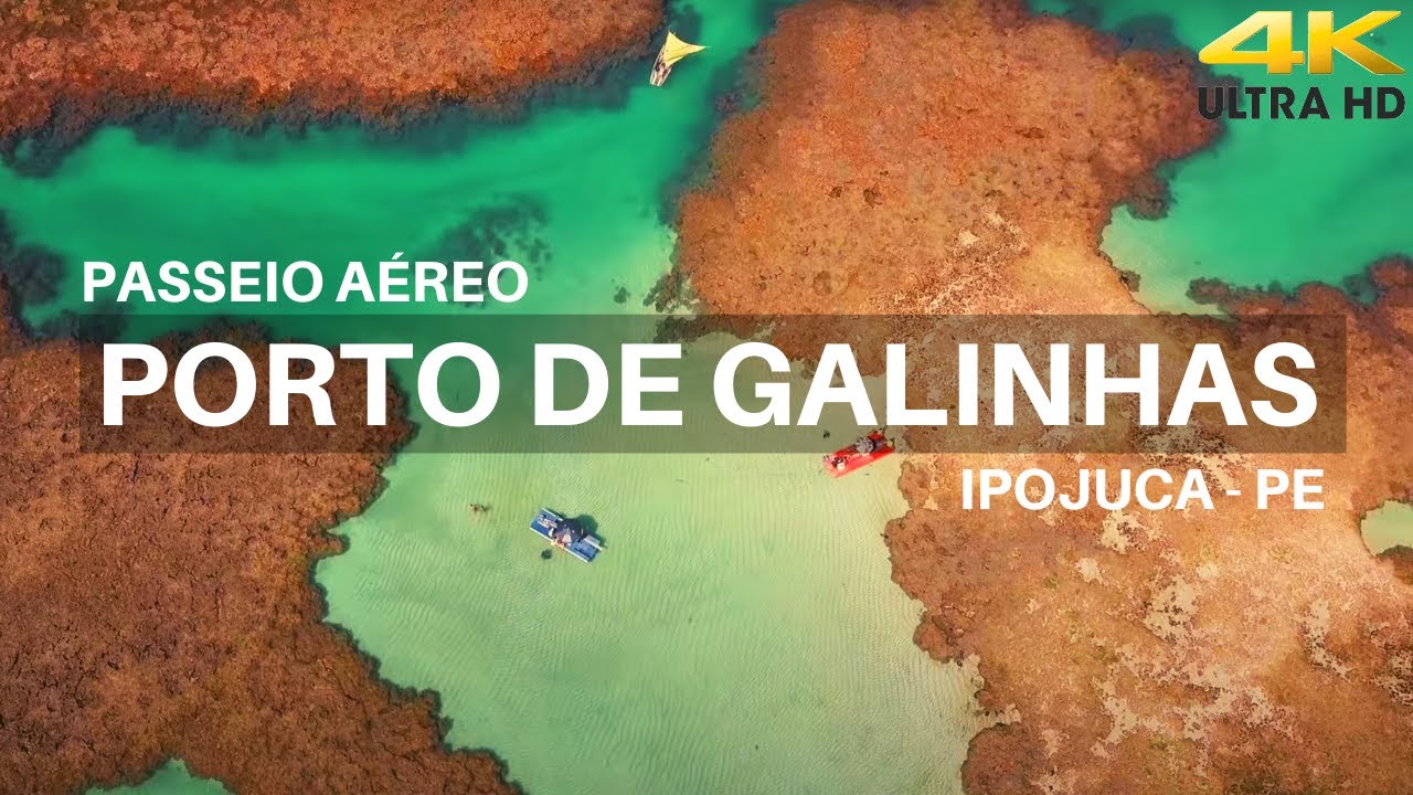 Porto de Galinhas 4k Drone Video