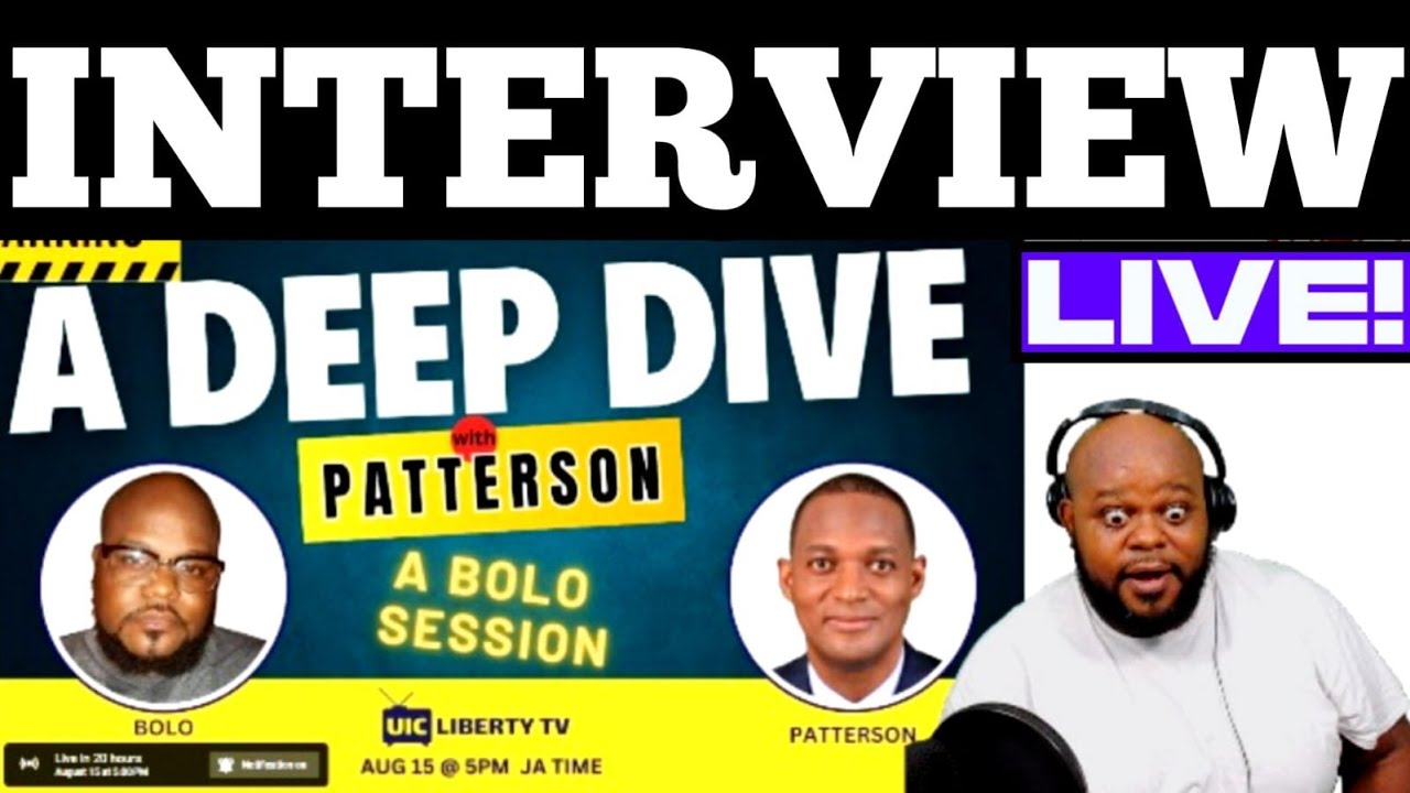 I HAVE A INTERVIEW WITH @UICLIBERTYTV MR PATTERSON AUGUST 15 2024 -BOLO V&R 2.0